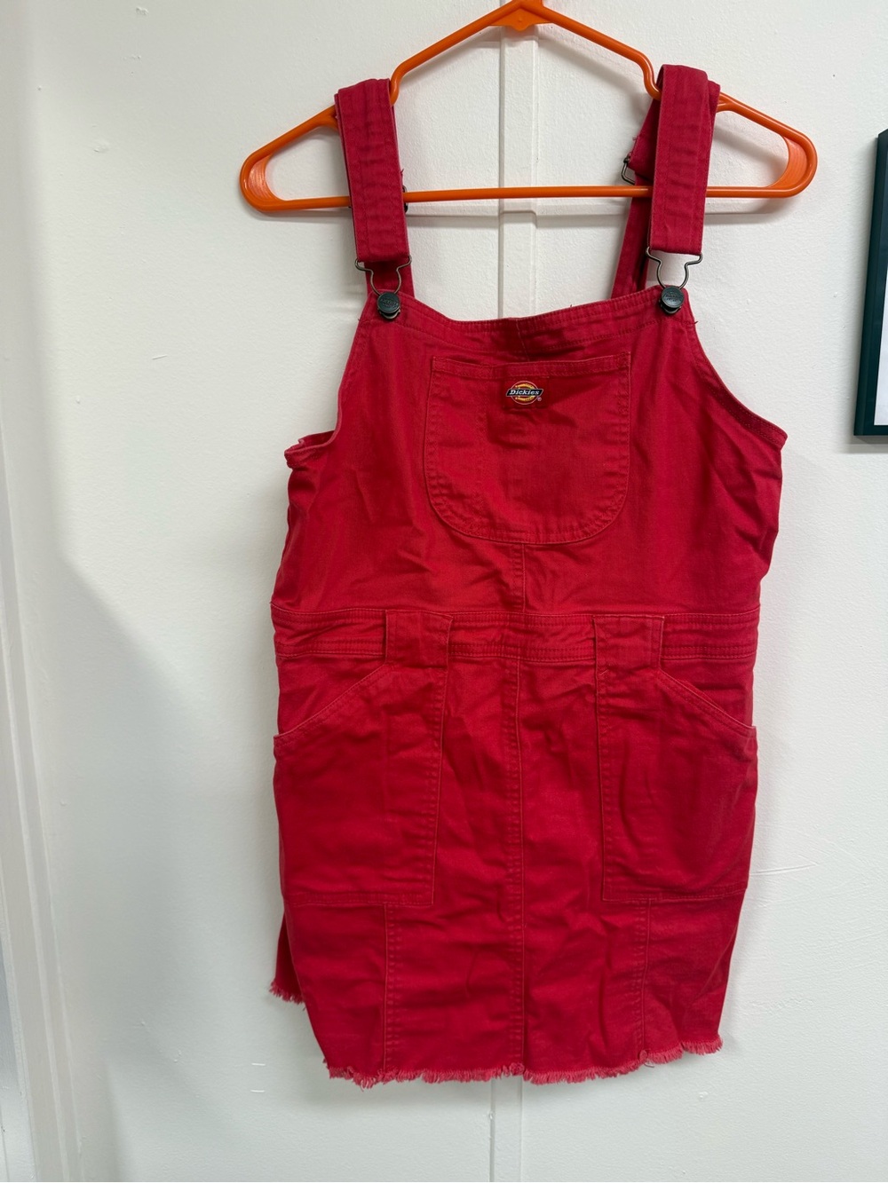 Dickies Red Women’s Overall Dress